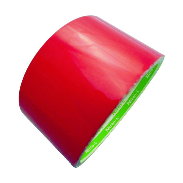 日東電工 日東エルマテ 粗面反射テープ 75mmx10m レッド SHT-75R 1巻 114-5948（直送品）