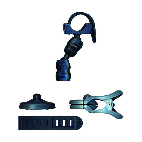 コンテック KONTEC ハンドライト用マルチアームクリップ 耐荷重130g SE-05 1個 115-8212（直送品）