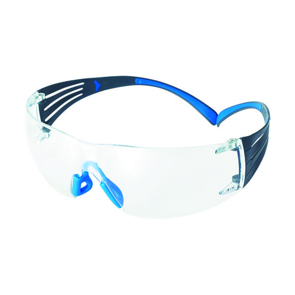 スリーエム ジャパン 3M セキュアフィット 保護めがね クリア SF401SGAFーBLU 1個 115-6513（直送品）