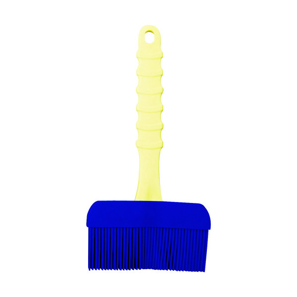 トラスコ中山 TRUSCO シリコン刷毛 刷毛幅100mm 青 SLH-100-B 1本 115-6793（直送品）