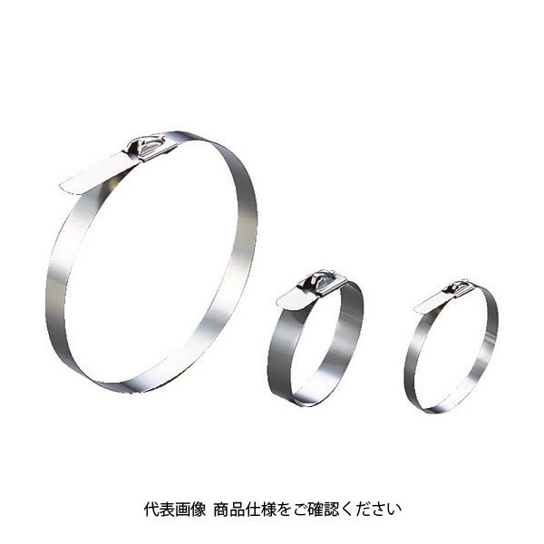 トラスコ中山 TRUSCO ステンレスバンド 取り外し可能タイプ W5.0X80L (20本入) STB580 1袋(20本)（直送品）