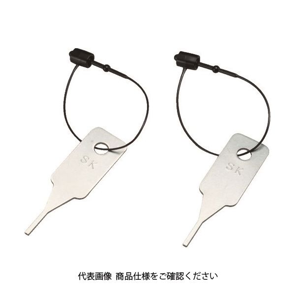 トラスコ中山 TRUSCO ステンレスバンド 取り外し可能タイプ用リリースキー STBRK 1個 116-4819（直送品）