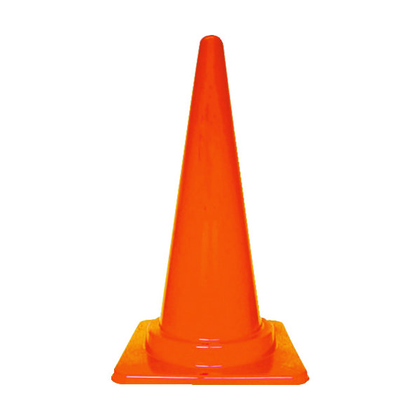 トラスコ中山 TRUSCO 耐候性安全コーン インターナショナルオレンジ(EVA樹脂) TCC-ORT 1本 116-3756（直送品）