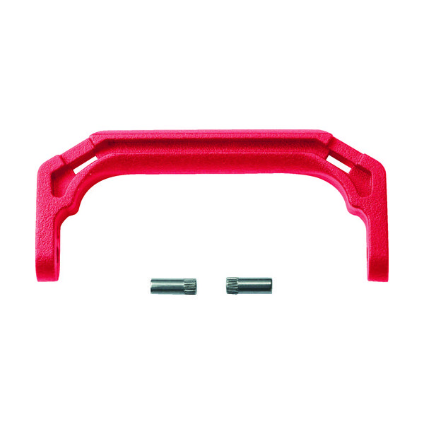 トラスコ中山 TRUSCO プロテクターツールケースTAK13SM用ハンドル 赤 TAK13SM-HDRE 1セット 115-1536（直送品）
