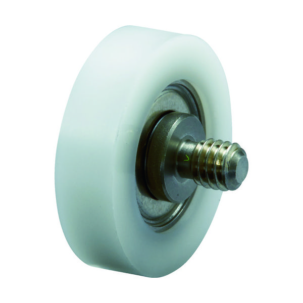 トラスコ中山 TRUSCO 樹脂ベアリング Eシリーズ フラットタイプ六角穴 外径20mm M6 TEFS2006 1個 115-7032（直送品）