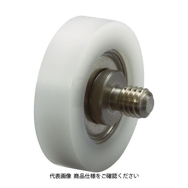 トラスコ中山 TRUSCO 樹脂ベアリング Eシリーズ フラットタイプ六角穴 外径35mm M5 TEFS3508M5 1個（直送品）