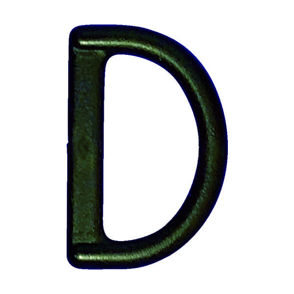 トラスコ中山 TRUSCO 樹脂製平ベルト用D環 25mm 5個入 TDCNJ-25 1袋(5個) 103-9729（直送品）