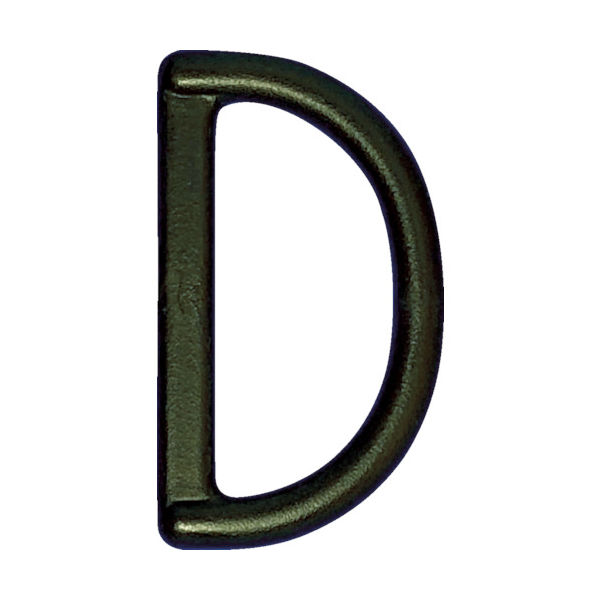 トラスコ中山 TRUSCO 樹脂製平ベルト用D環 38mm 5個入 TDCNJ-38 1袋(5個) 103-9731（直送品）