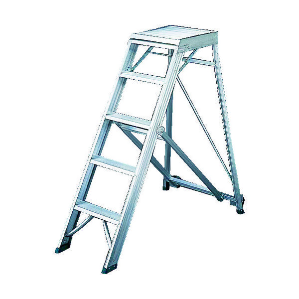 トラスコ中山 TRUSCO 折りたたみ式作業用踏み台 高さ1.50m TDAD-150 1台 115-7856（直送品）