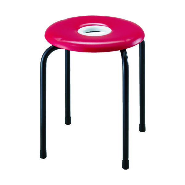 トラスコ中山 TRUSCO ドーナツイス φ320×H420mm レッド TDNT-R 1脚 114-8408（直送品）