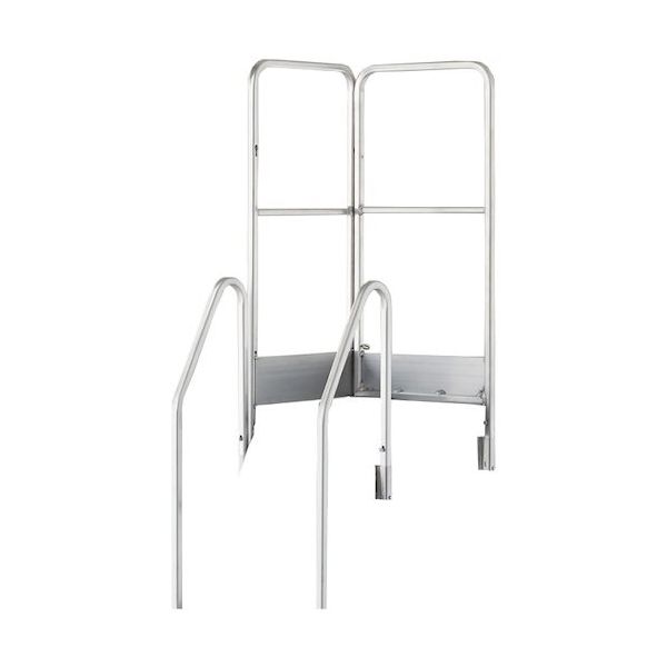 トラスコ中山 TRUSCO 踏み台TDAD用片側開口手すり 高さ900mm TDAD-TK 1台 115-7866（直送品）