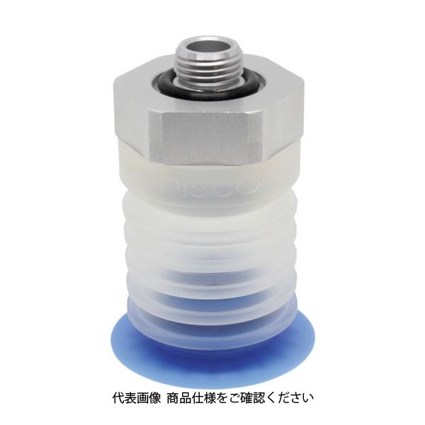 日本ピスコ ピスコ 包装袋用真空パッド直付型40度5段G1/2平面型 VPE30PBS45-G4-FF 1個 114-1448（直送品）