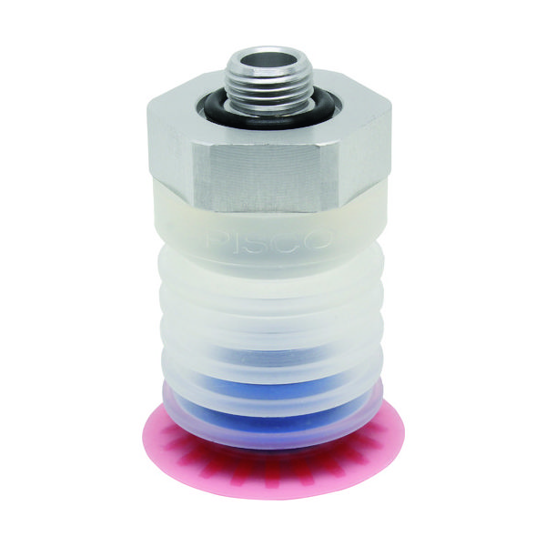 日本ピスコ ピスコ 包装袋用真空パッド直付型20度5段G1/8平面型 VPE30PBS25-G1-FF 1個 114-1434（直送品）