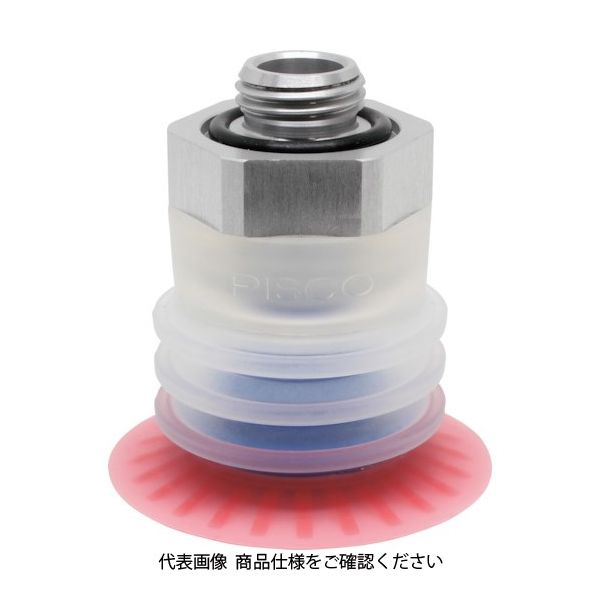 日本ピスコ ピスコ 包装袋用真空パッド直付型20度3段G1/2平面型 VPE40PBS23-G4-FF 1個 114-1510（直送品）