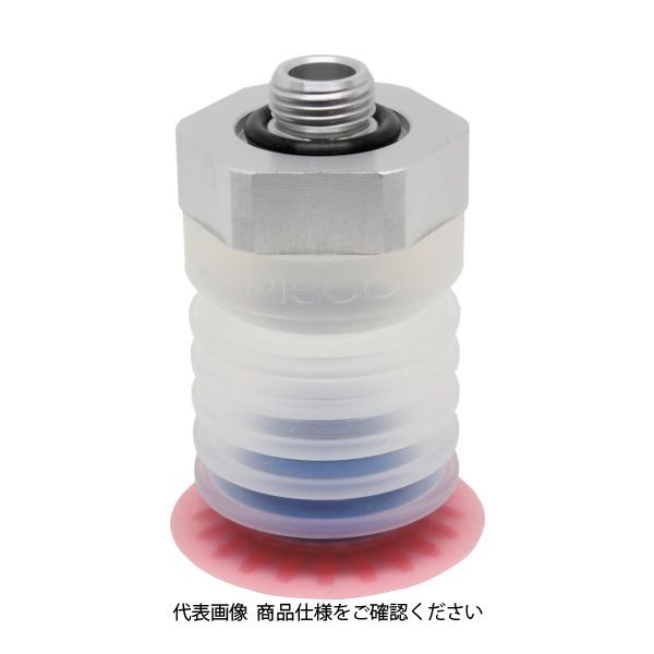 日本ピスコ ピスコ 包装袋用真空パッド直付型20度5段G1/2平面型 VPE30PBS25-G4-FF 1個 114-1446（直送品）