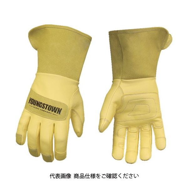 Youngstown Gloves YOUNGST 革手袋 レザーユーティリティー ワイドカフ L 11-3255-60-L 1双 114-6941（直送品）