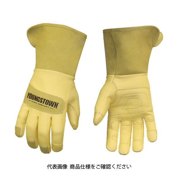 Youngstown Gloves YOUNGST 革手袋 レザーユーティリティー ワイドカフ M 11-3255-60-M 1双 114-6942（直送品）