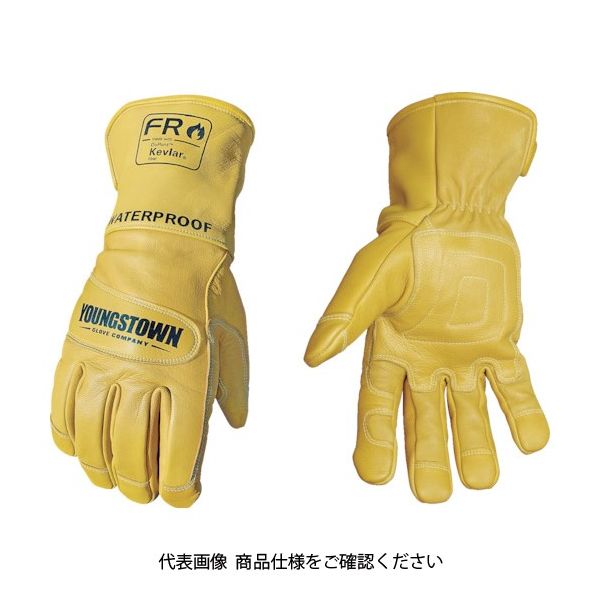 Youngstown Gloves YOUNGST 革手袋 FRウォータープルーフレザー ケブラー(R) M 11-3285-60-M 1双（直送品）