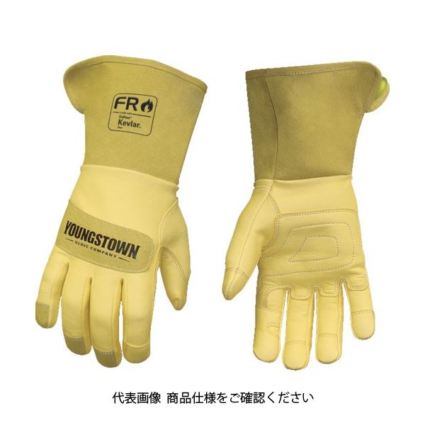 Youngstown Gloves YOUNGST 革手袋 FRレザー ケブラー(R) ワイドカフ L 12-3275-60-L 1双（直送品）