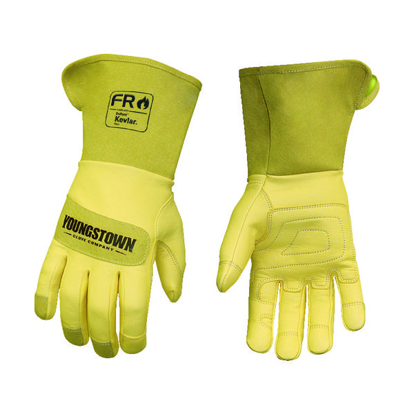 Youngstown Gloves YOUNGST 革手袋 FRレザー ケブラー(R) ワイドカフ S ...