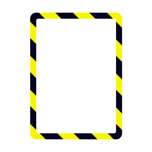 TARIFOLD 安全標識用ディスプレイポケット マグネットタイプ A4 2枚入り 危険 194924 1セット(2枚) 115-8394（直送品）