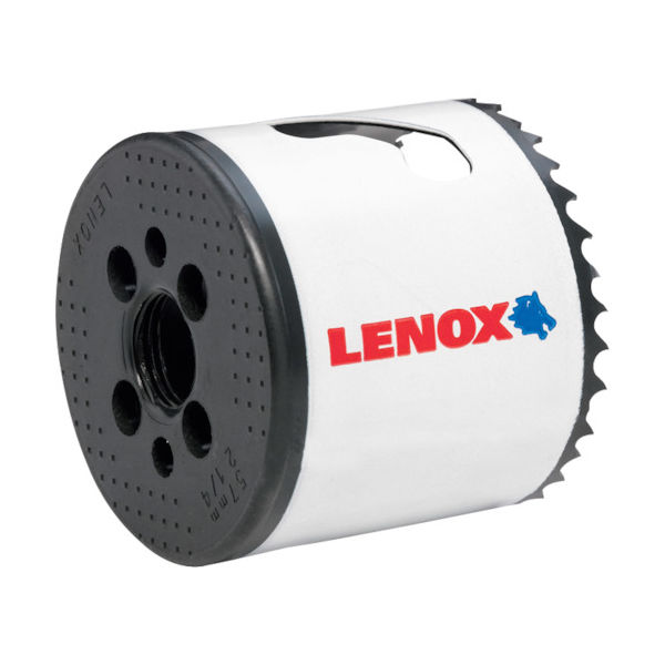 ポップリベット・ファスナー LENOX スピードスロット 分離式 バイメタルホールソー 57mm 5121726 1本 106-3013（直送品）