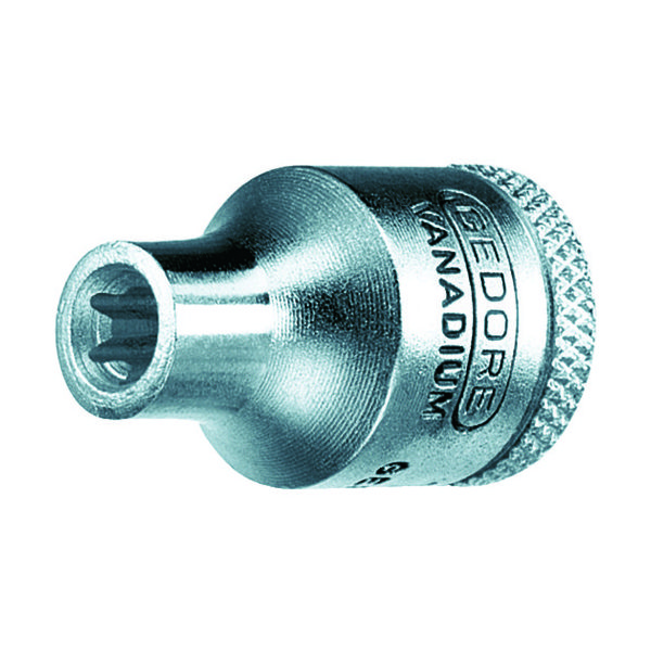 GEDORE 【売切廃番】 ソケット 1/4 E型トルクス E4 TX20 6193880 1個 114-5573（直送品）