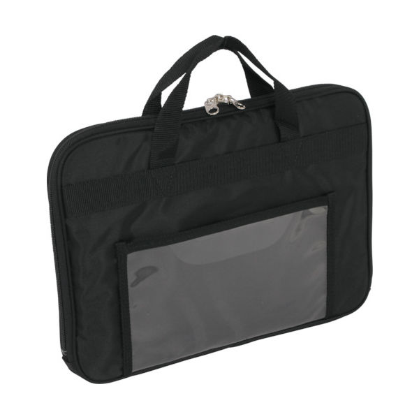 三栄産業 SANEI ダッフル重要書類搬送バッグ(3CM) ダブルファスナー A4VP3T-WS 1個 114-1962（直送品）