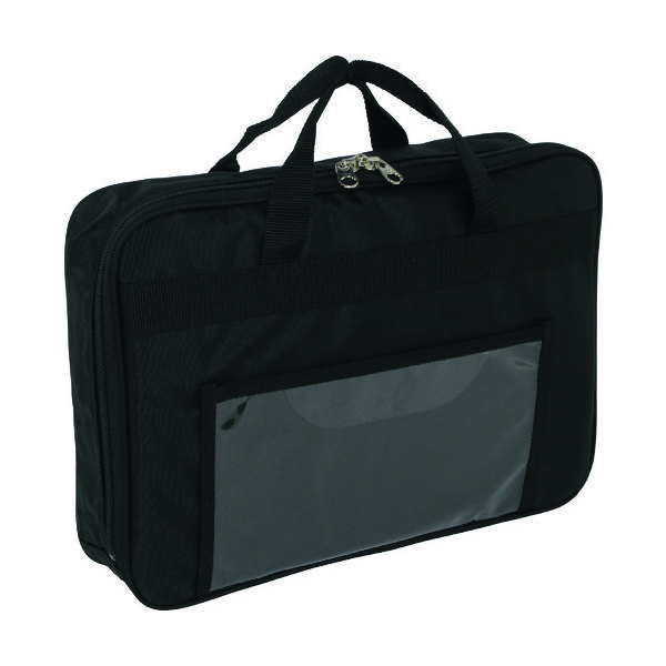 三栄産業 SANEI ダッフル重要書類搬送バッグ(7CM) ダブルファスナー A4VP7T-WS 1個 114-1963（直送品）