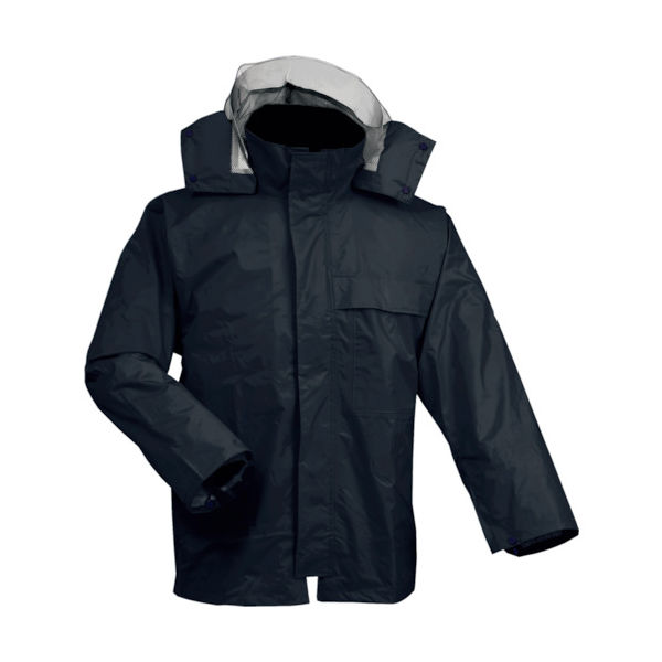 前垣 AP300PVCレインスーツ ブラック Sサイズ AP300 BKL S 1着 114-7685（直送品）