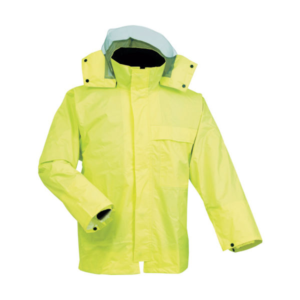 前垣 AP300PVCレインスーツ 蛍光イエロー Sサイズ AP300 F.YE S 1着 114-7725（直送品）