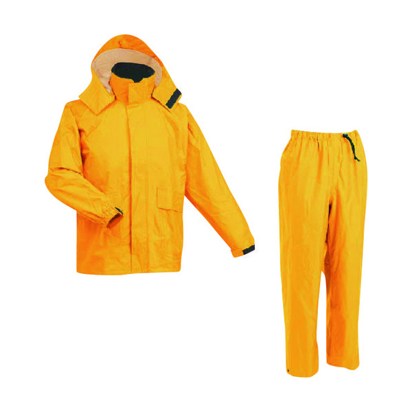 前垣 AP600透湿レインスーツ ゴールデンイエロー Lサイズ AP600 G.YE L 1着 114-7663（直送品）