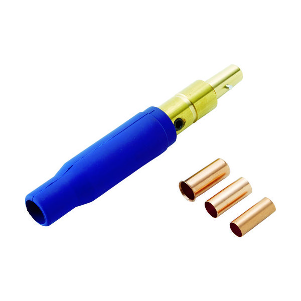 トラスコ中山 TRUSCO ケーブルジョイント300A用 オス側差し込み金具 TKJ-OS 1個 114-1054（直送品）