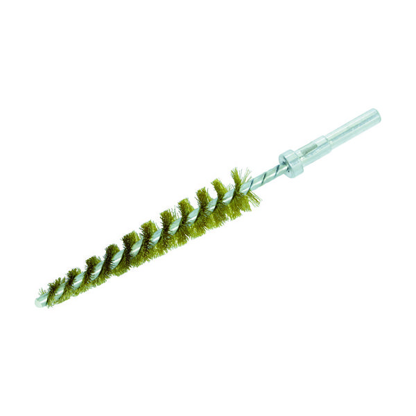 テーパーネジリブラシ 6φシャンク 毛材:真鍮