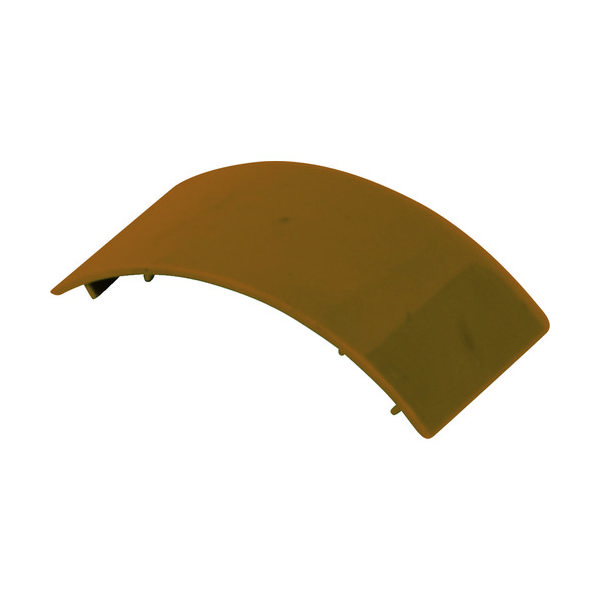 トラスコ中山 TRUSCO 配線カバーコネクターエンドタイプ 幅60 TRD60E-BN 1個 114-1797（直送品）