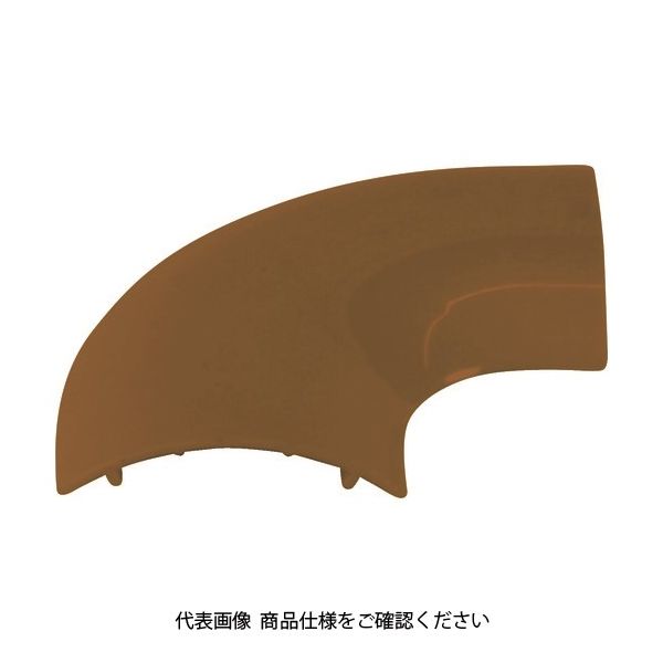 トラスコ中山 TRUSCO 配線カバーコネクターフタ Uタイプ 幅60 TRD60U-BN 1個 114-1800（直送品）