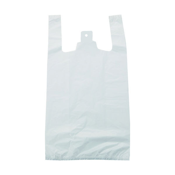 トラスコ中山 TRUSCO レジ袋 30/40号 480X390(255)mm 乳白 100枚入 TRB30-40-W 1袋(100枚)（直送品）