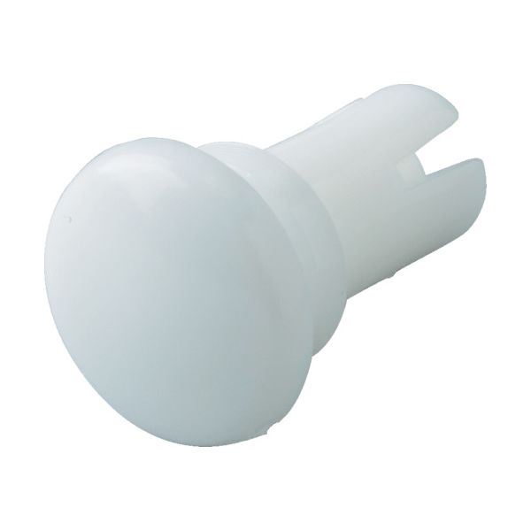 TRUSCO プッシュリベット 板厚3.0~4.0mm 穴径3.1Φ 長さ5.5 白 50個入 TPR3055-W 1袋(50個)（直送品）