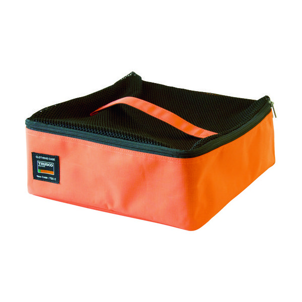 トラスコ中山 TRUSCO トラベル収納ケース シャツ4枚用 ネクタイ4本用 オレンジ TSC-2-OR 1個 868-8243（直送品）