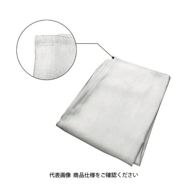 TRUSCO スパッタシートシリカクロス ハトメ無し 0.64mm厚 4号タイプ 1850X1900 TSC-06-4HN 1枚（直送品）