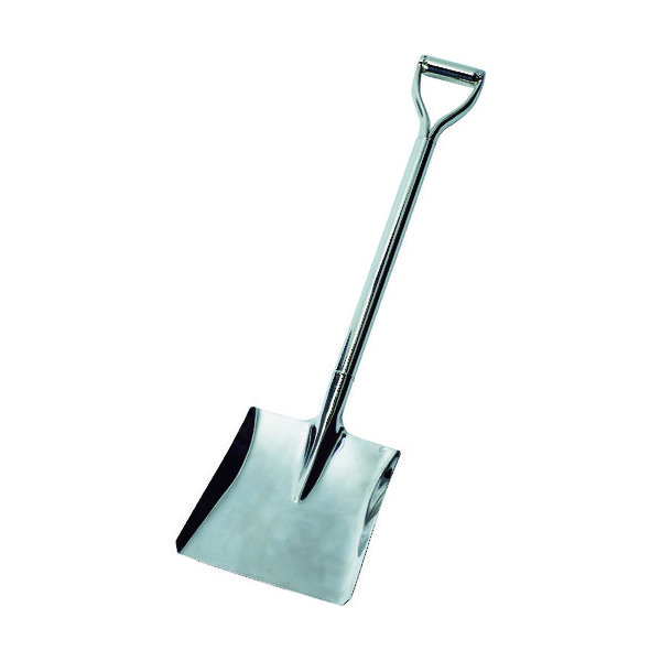 トラスコ中山 TRUSCO ステンレスショベル 角型 全長980mm TSS-980K 1本 115-0003（直送品）