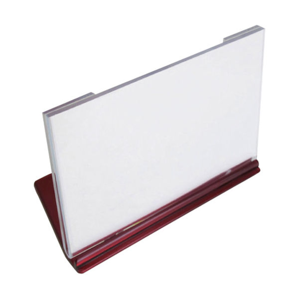 ミツヤ U型カード立大 赤 M17094 UC-1-RD 1個 115-6812（直送品）