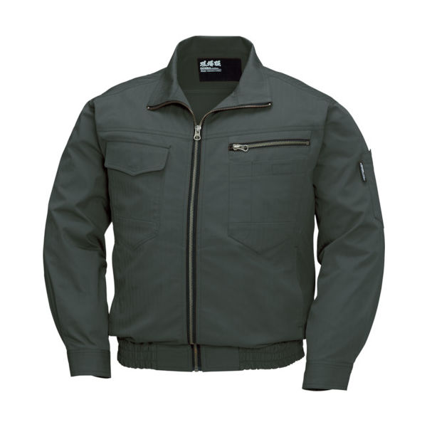 ジーベック 綿薄手現場服ヘリンボン空調服XE98002ー62ーL XE98002-62-L 1着 115-8990（直送品）