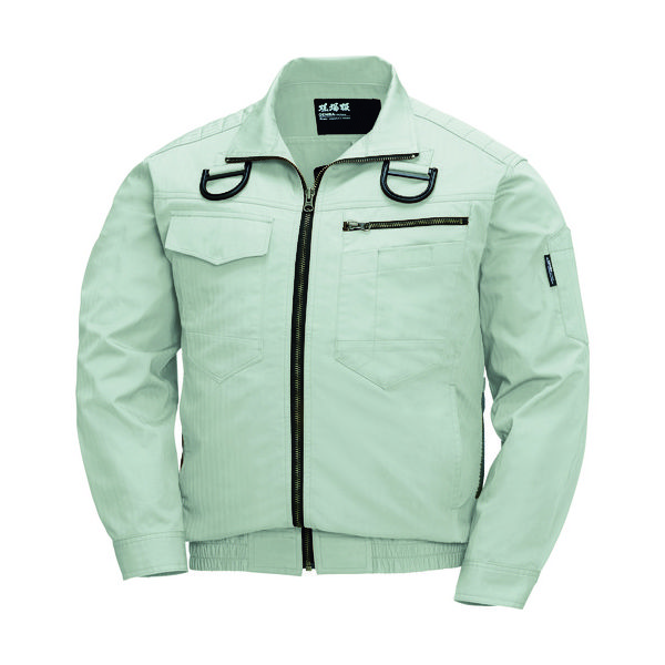 ジーベック 綿薄手現場服ヘリンボンフルハーネス仕様空調服XE98102ー39ーS XE98102-39-S 1着 115-9005（直送品）