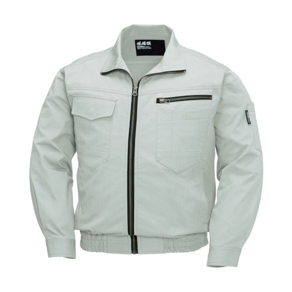 ジーベック 綿薄手現場服ヘリンボン空調服XE98002ー39ー5L XE98002-39-5L 1着 115-8981（直送品）