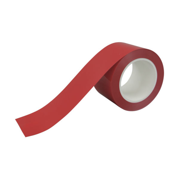 ニトムズ 耐久ラインテープDLT800―75x20赤 Y6010 1巻 102-6719（直送品）