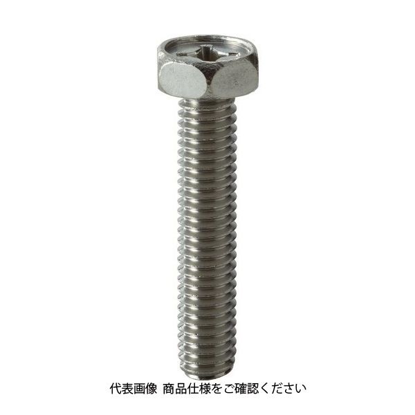 トラスコ中山 TRUSCO 十字穴付六角アプセットボルト ステンレス M4×10 35本入 Y303-0410 1パック(35本) 115-7720（直送品）