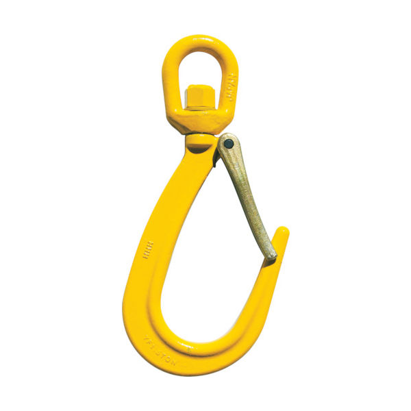 スリーエッチ HHH スイベルファンドリーフックラッチ付 3t YF3 1個 114-2074（直送品）