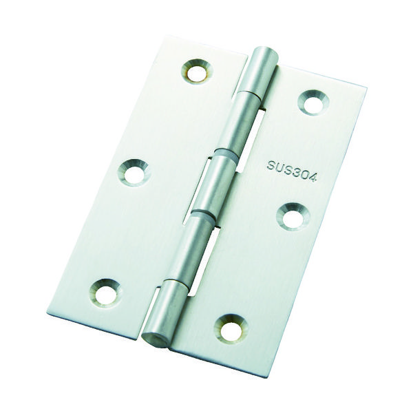 フジテック・ジャパン フジテック ステンレス丁番(SUS304) 袋入(2枚)・中厚89mm B-11306 1袋(2個) 125-0128（直送品）