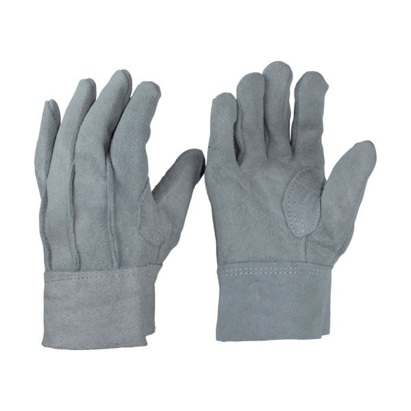 おたふく手袋 おたふく 牛床革背縫い内綿手袋 M 480-M 1双 438-6175（直送品）